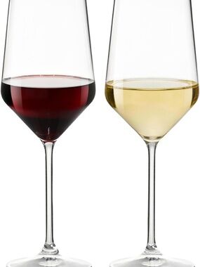 Crystal Wine Glasses Set